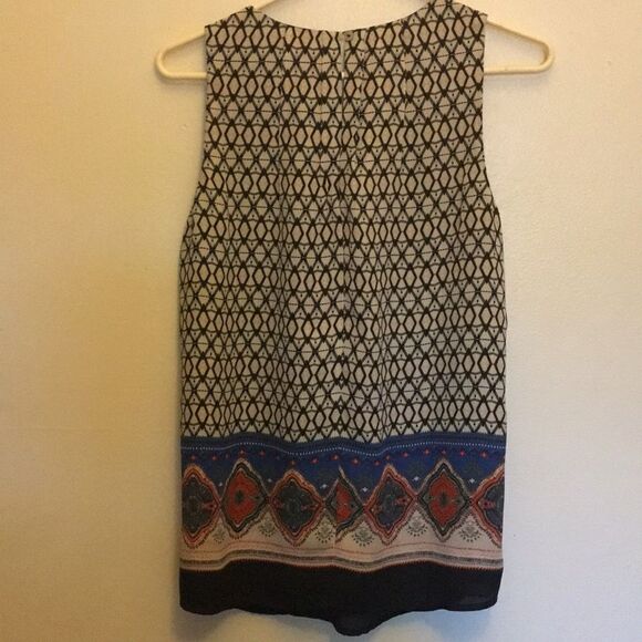 Daniel Rainn Sleeveless 100% Polyester Blouse S - Picture 5 of 8